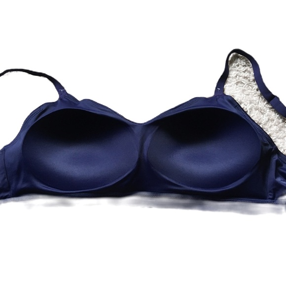 Warner’s Navy Blue Comfy Bra Size M - Picture 3 of 5